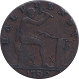 1792 WILKINSON IRON MASTER HALFPENNY TOKEN