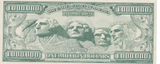 1996 FANTASY 1,000,000 DOLLAR BANKNOTE REF-1738