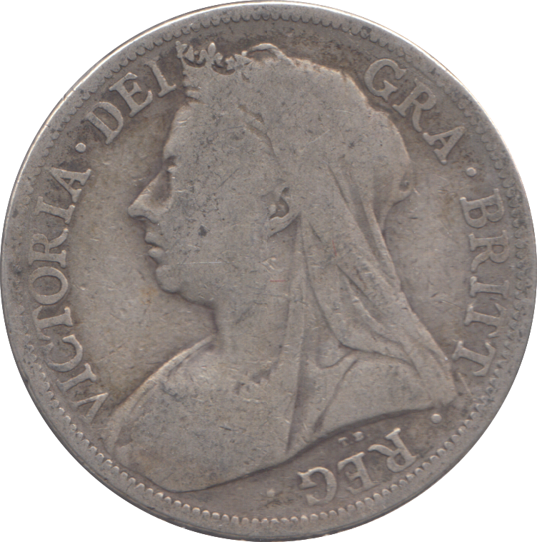 1899 HALFCROWN ( NF )
