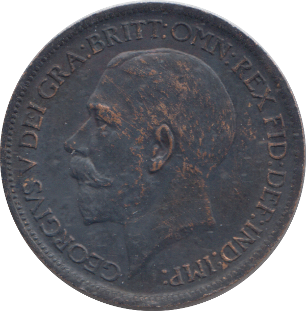 1916 HALFPENNY ( EF )