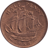 1958 HALFPENNY ( BU )