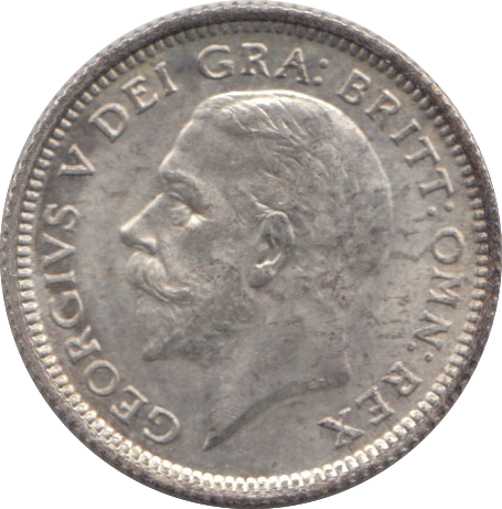 1927 SIXPENCE ( UNC ) 1