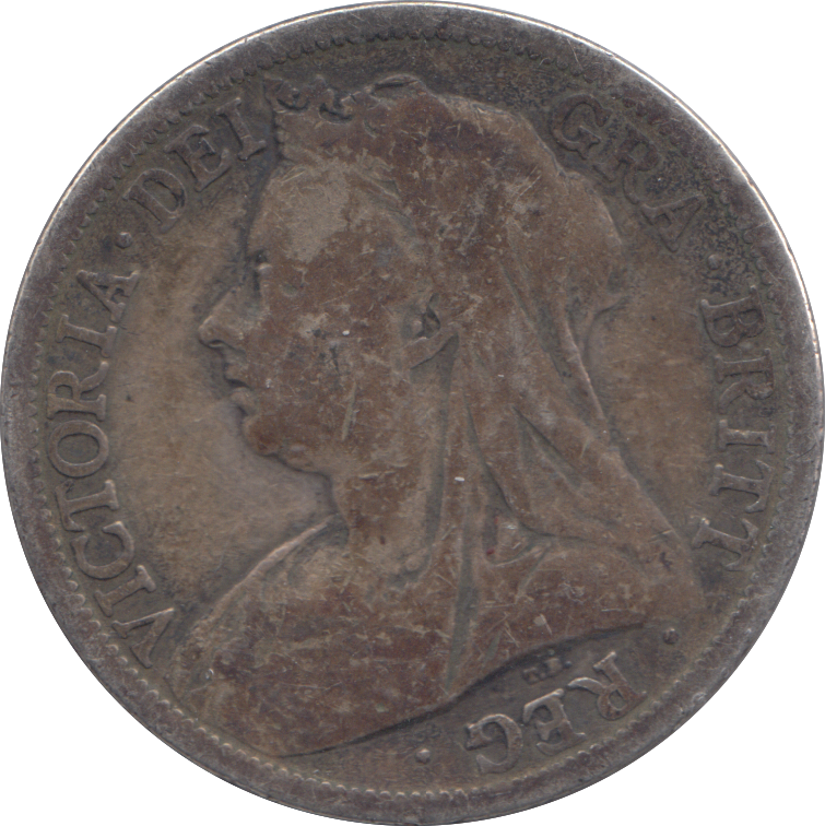 1899 HALFCROWN ( FINE )