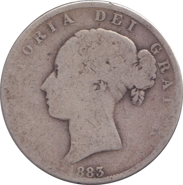 1883 HALFCROWN ( NF )