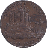 1793 YORK HALFPENNY TOKEN