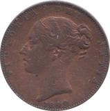 1840 FARTHING ( GVF )