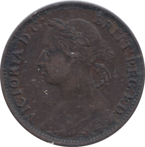 1892 FARTHING ( VF )