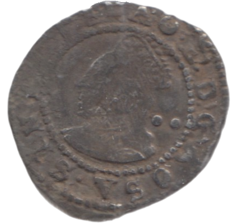 1587 ELIZABETH I HALF GROAT