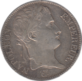 1810 SILVER 5 FRANC FRANCE