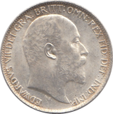 1910 SIXPENCE ( UNC )