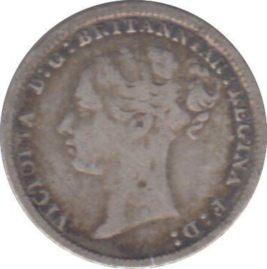 1883 THREEPENCE ( GF )