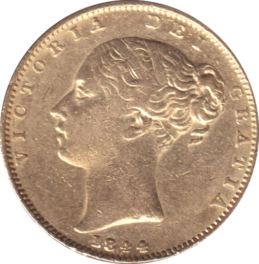 1844 GOLD SOVEREIGN ( GVF )