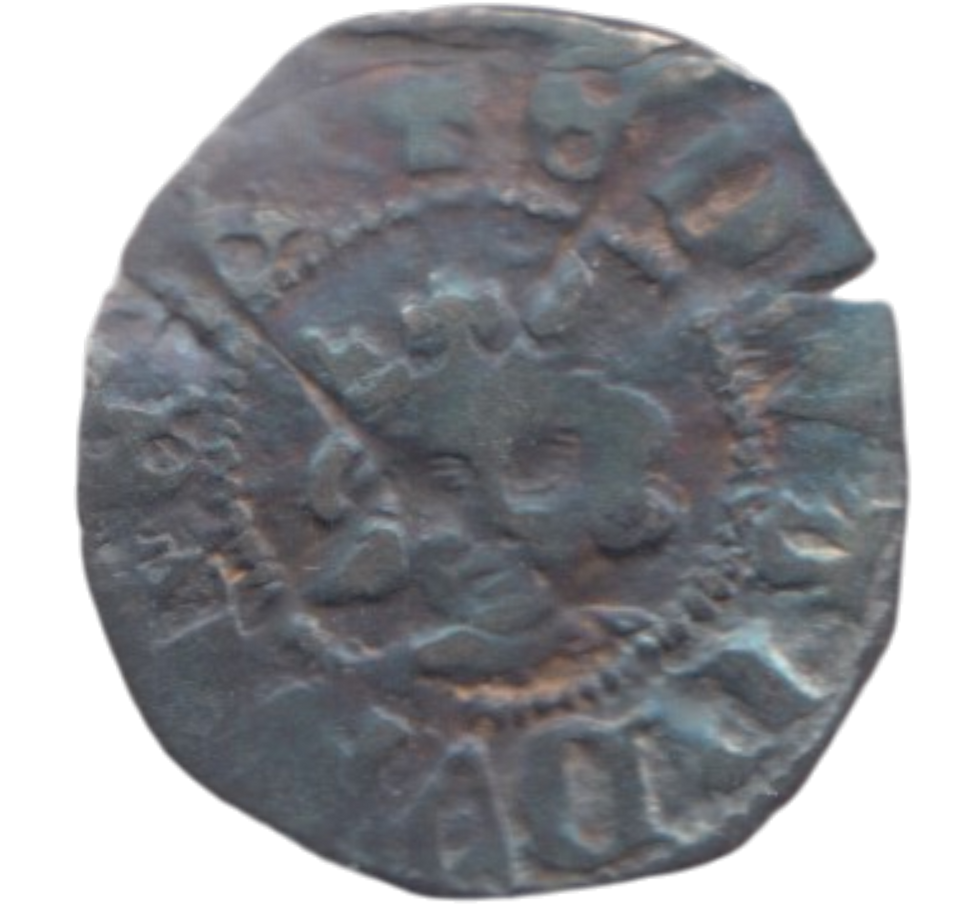 1279 EDWARD I LONDON HALF PENNY