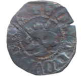 1279 EDWARD I LONDON HALF PENNY