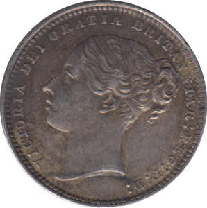 1872 SHILLING ( GVF ) DIE 67