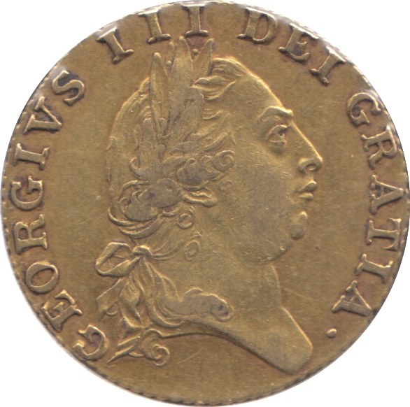 1787 GOLD ONE GUINEA ( VF )