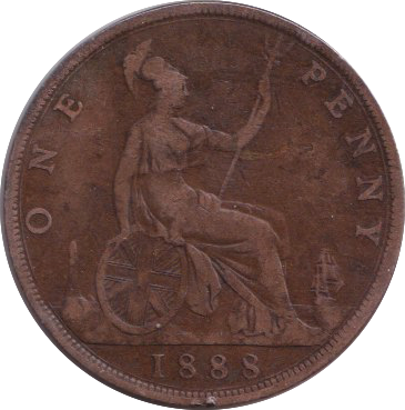 1888 PENNY ( FINE )