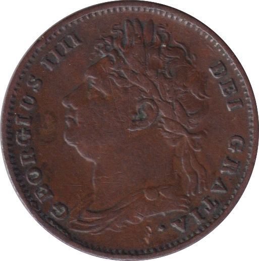 1826 FARTHING ( GVF )