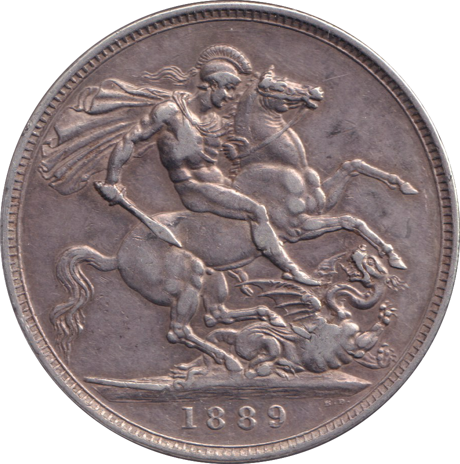 1872 CROWN ( VF )