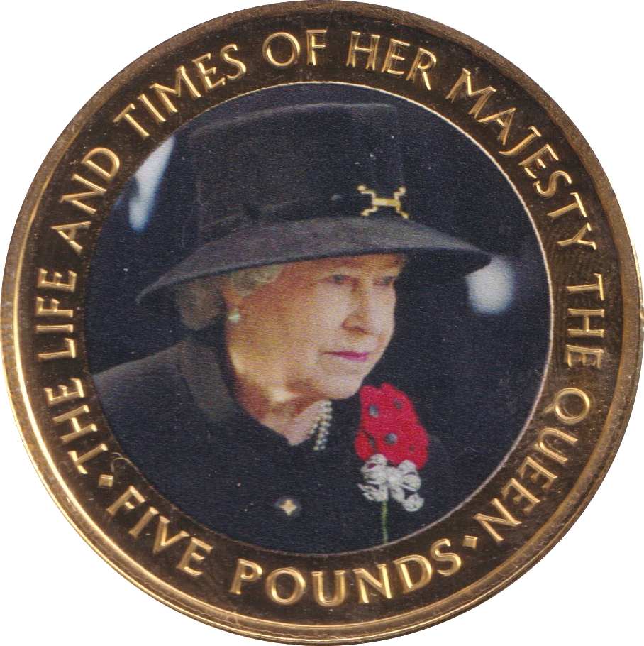 2016 FIVE POUNDS TRISTAN DA CUNHA