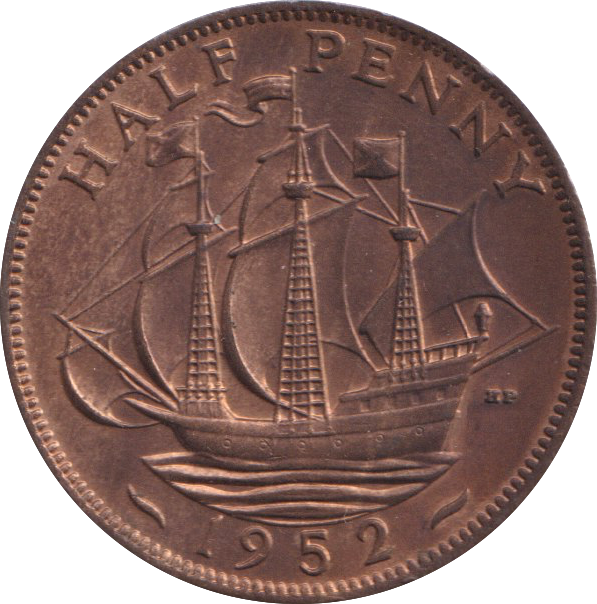1952 HALFPENNY ( BU )