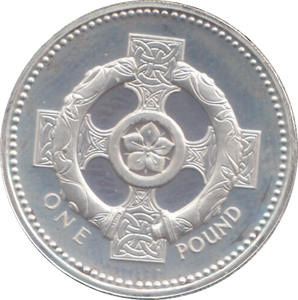 2001 SILVER PROOF £1