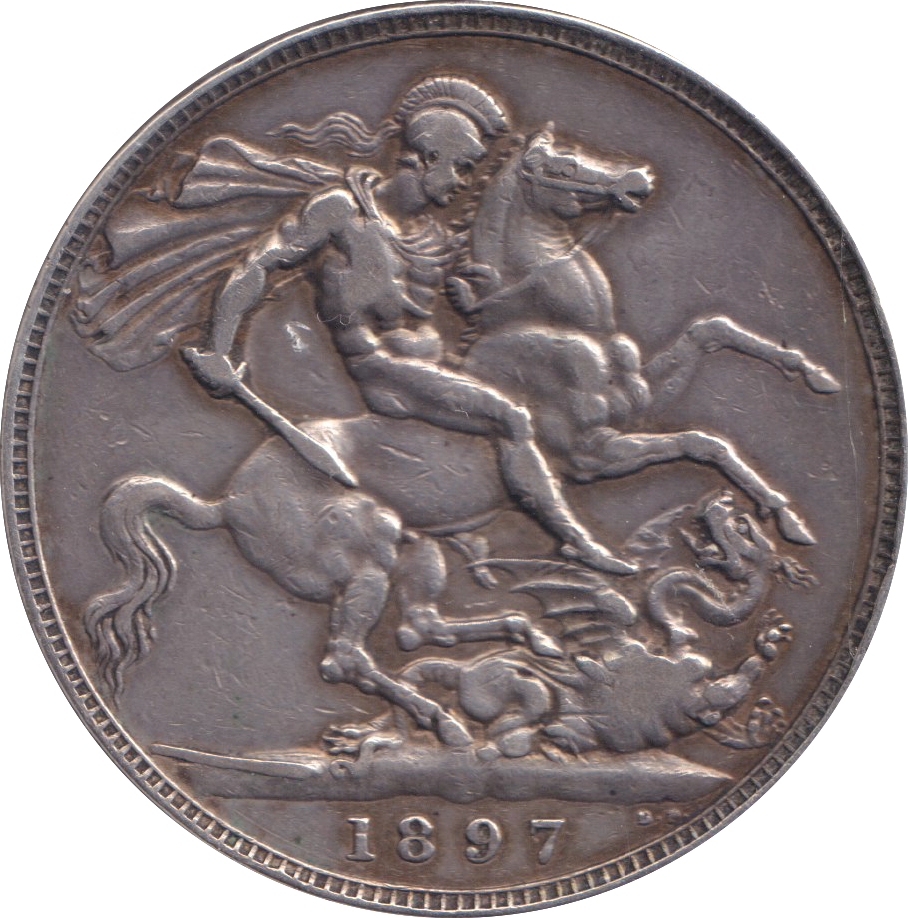 1897 CROWN ( VF )