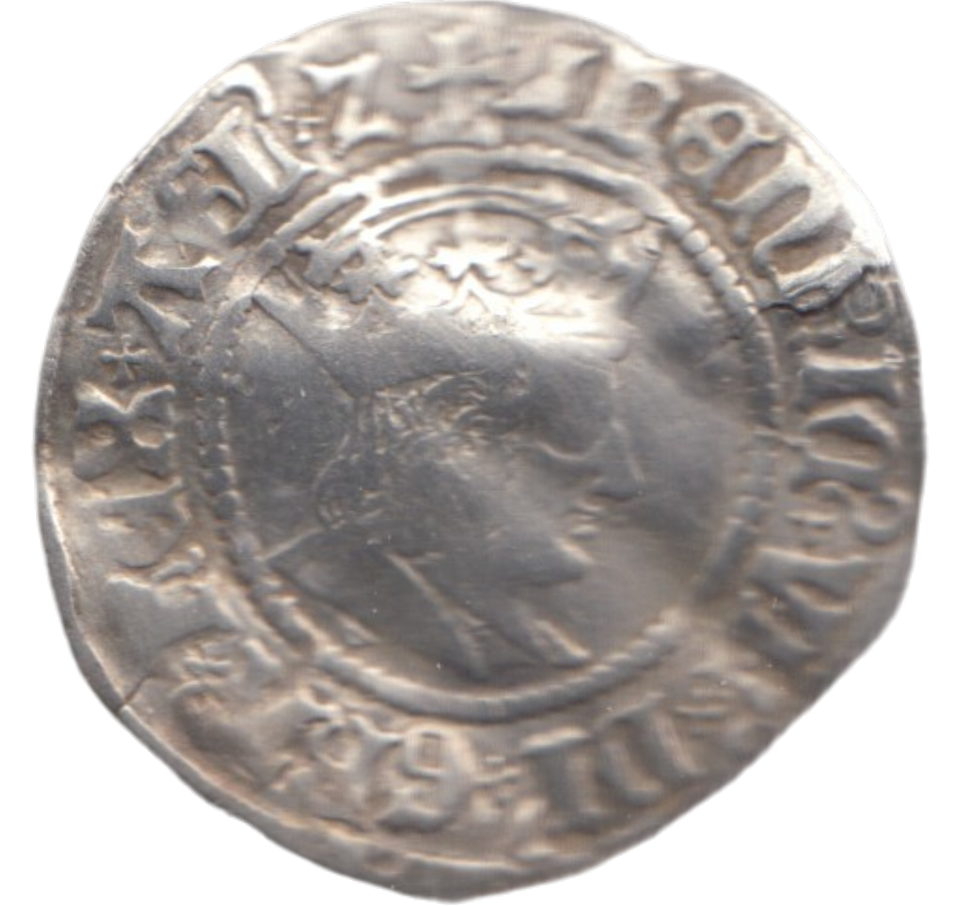 1485 HENRY VII YORK HALF GROAT
