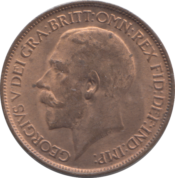 1915 HALFPENNY ( GVF )