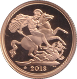 2018 GOLD SOVEREIGN ( PROOF )