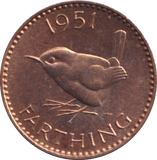 1951 FARTHING ( PROOF )
