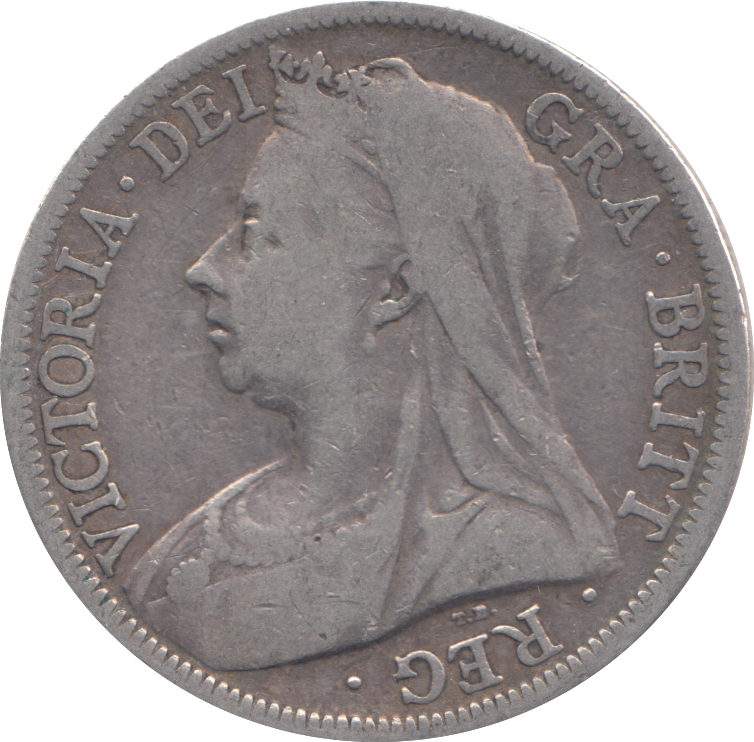 1899 HALFCROWN ( NF )