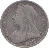 1899 HALFCROWN ( NF )