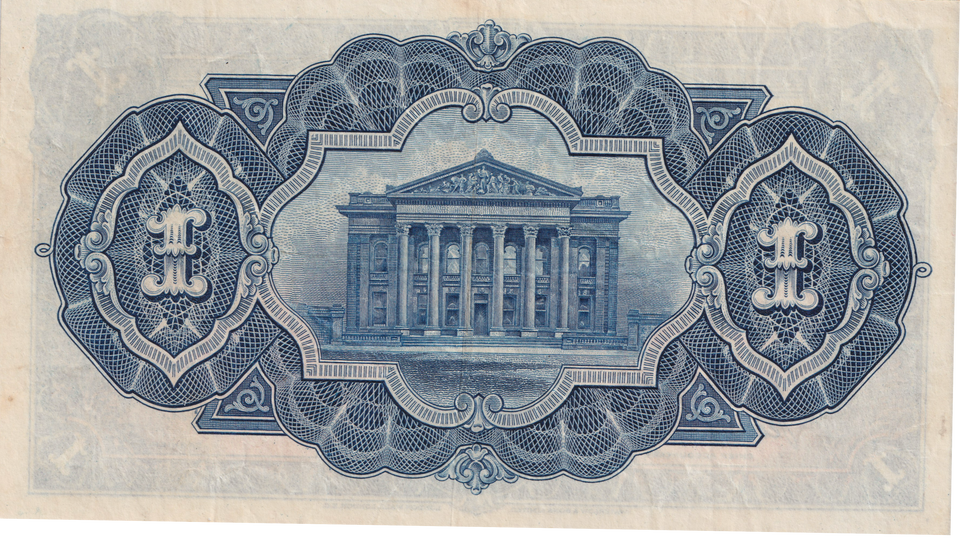 1941 SCOTLAND ONE POUND BANKNOTE REF-1857