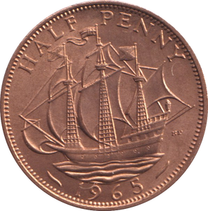 1965 HALFPENNY ( BU )