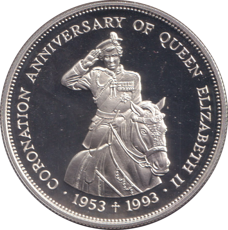 1993 SILVER PROOF TWO DOLLAR BELIZE