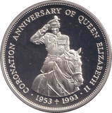 1993 SILVER PROOF TWO DOLLAR BELIZE