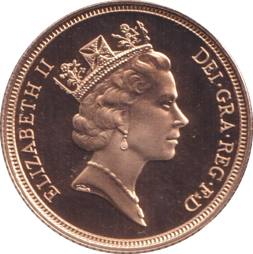 1993 GOLD SOVEREIGN ( PROOF )
