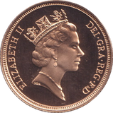 1993 GOLD SOVEREIGN ( PROOF )