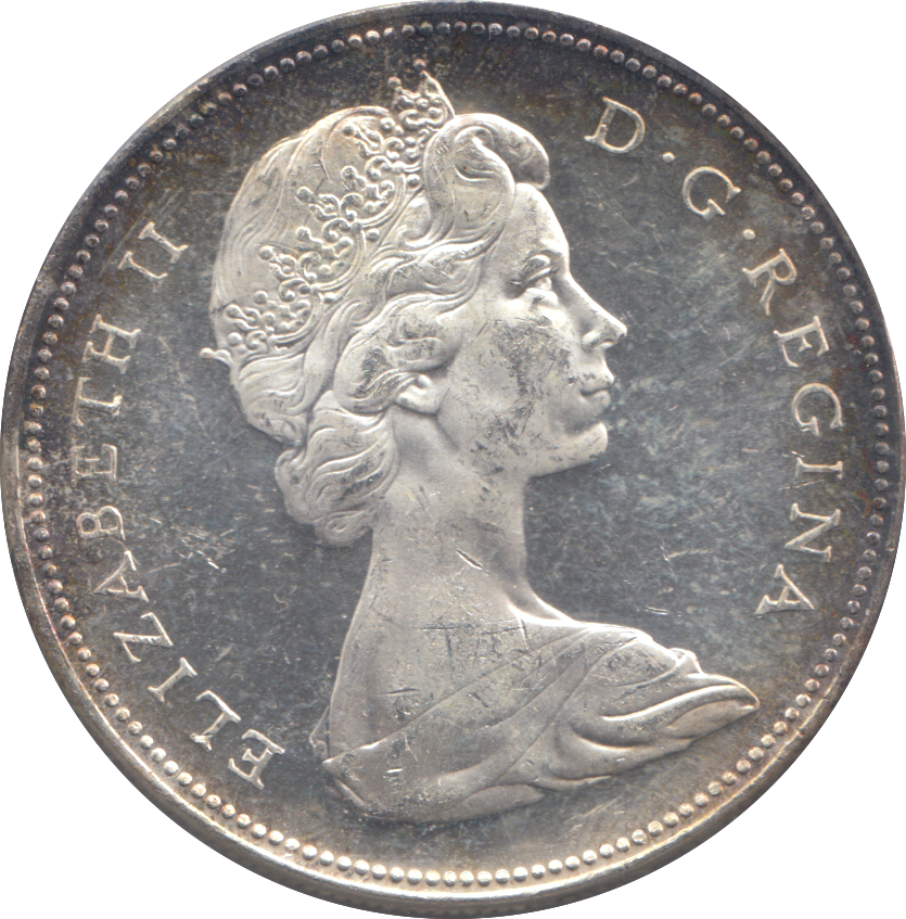 1965 SILVER DOLLAR CANADA