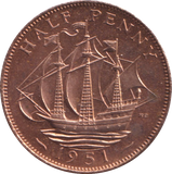 1951 HALFPENNY ( PROOF )