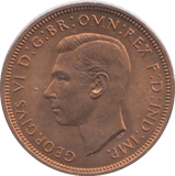 1937 HALFPENNY ( UNC ) 2