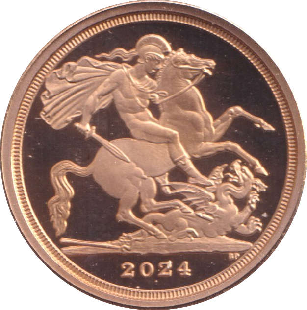 2024 GOLD QUARTER SOVEREIGN ( PROOF )