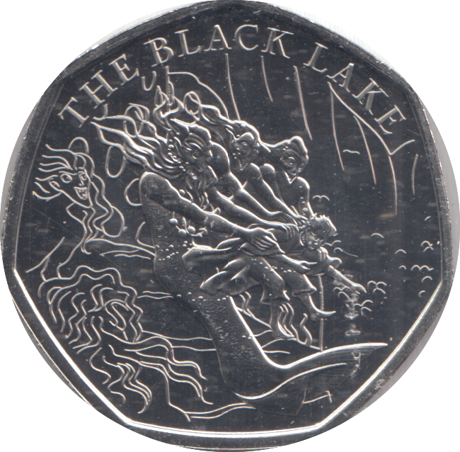 2024 FIFTY PENCE THE BLACK LAKE BU