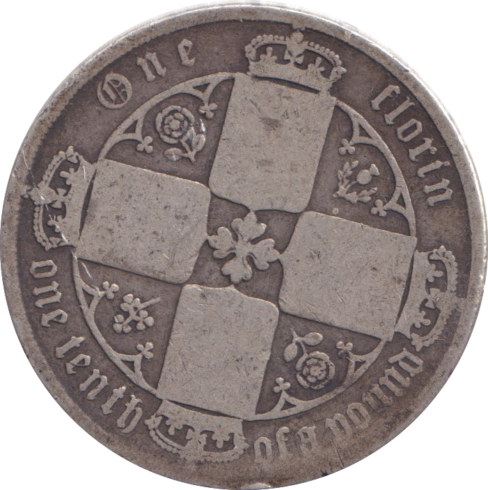 1872 FLORIN ( NF )