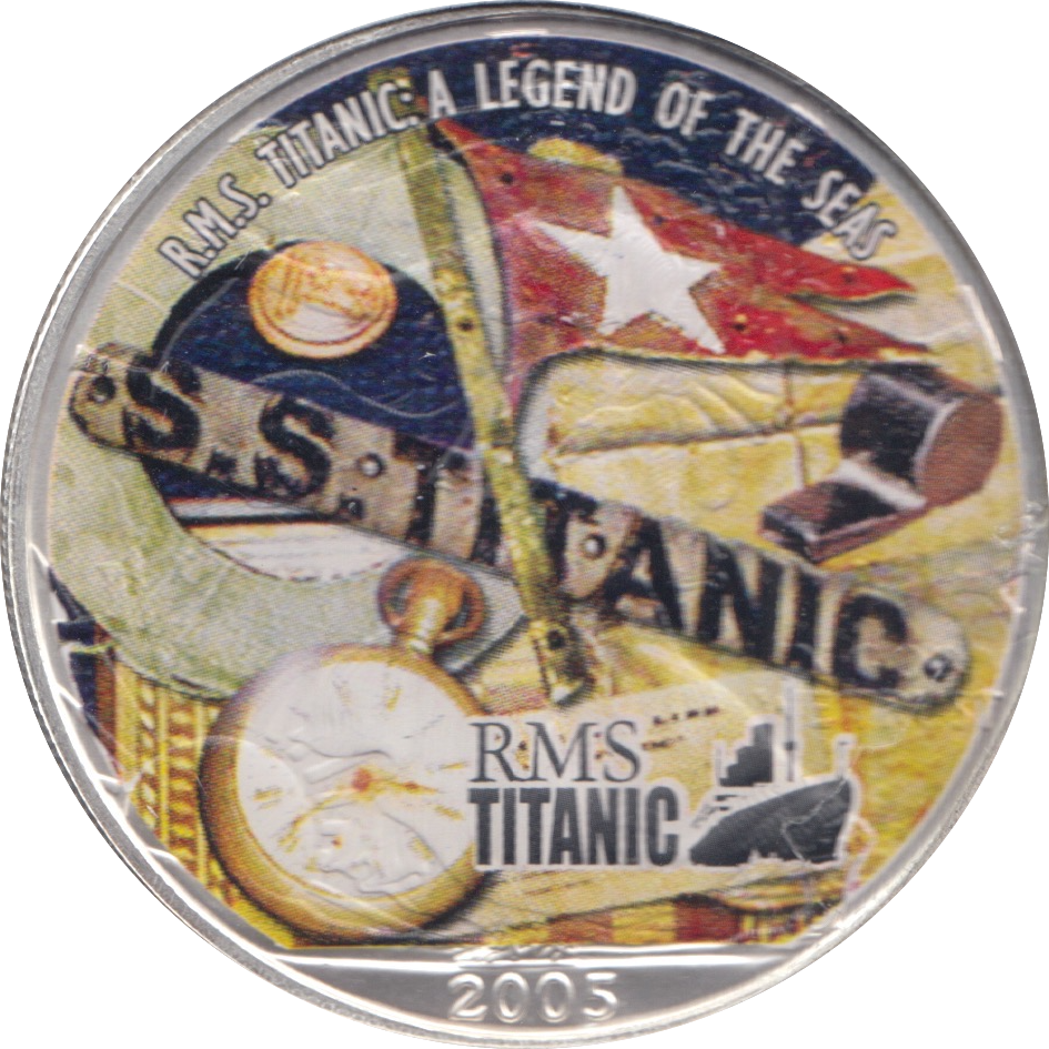 2005 USA DOLLAR 1OZ FINE SILVER TITANIC
