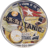 2005 USA DOLLAR 1OZ FINE SILVER TITANIC