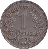 1934 1 REICHSMARK GERMANY