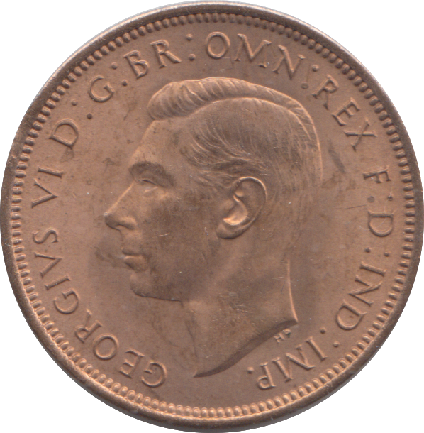 1939 HALF PENNY ( UNC )