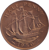 1950 HALFPENNY ( PROOF )